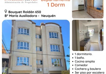 Departamento 1 dormitorio en Neuquen