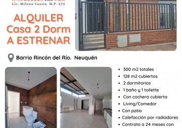 Casa en Alquiler a Estrenar